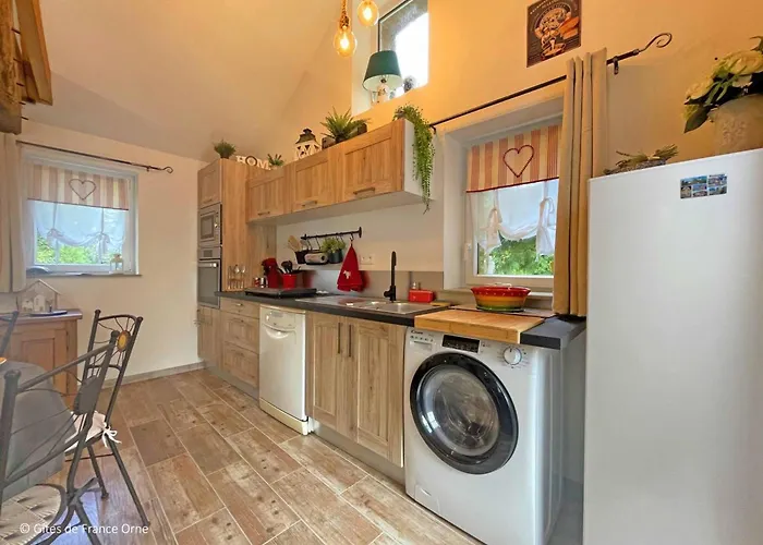 Maison Rénovée En Pierre, Animaux Acceptés, Proche Bagnoles-de-l'orne - Fr-1-497-222 *